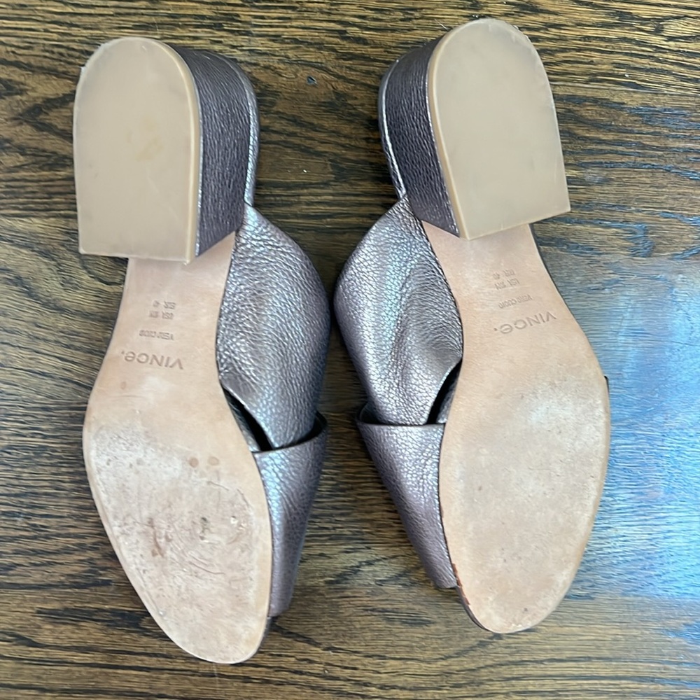 Vince Metallic Sandals - Picture 7 of 7